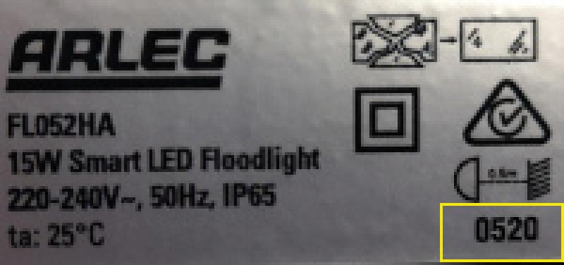 Arlec FL052HA Security Flood Light - 0520.jpg