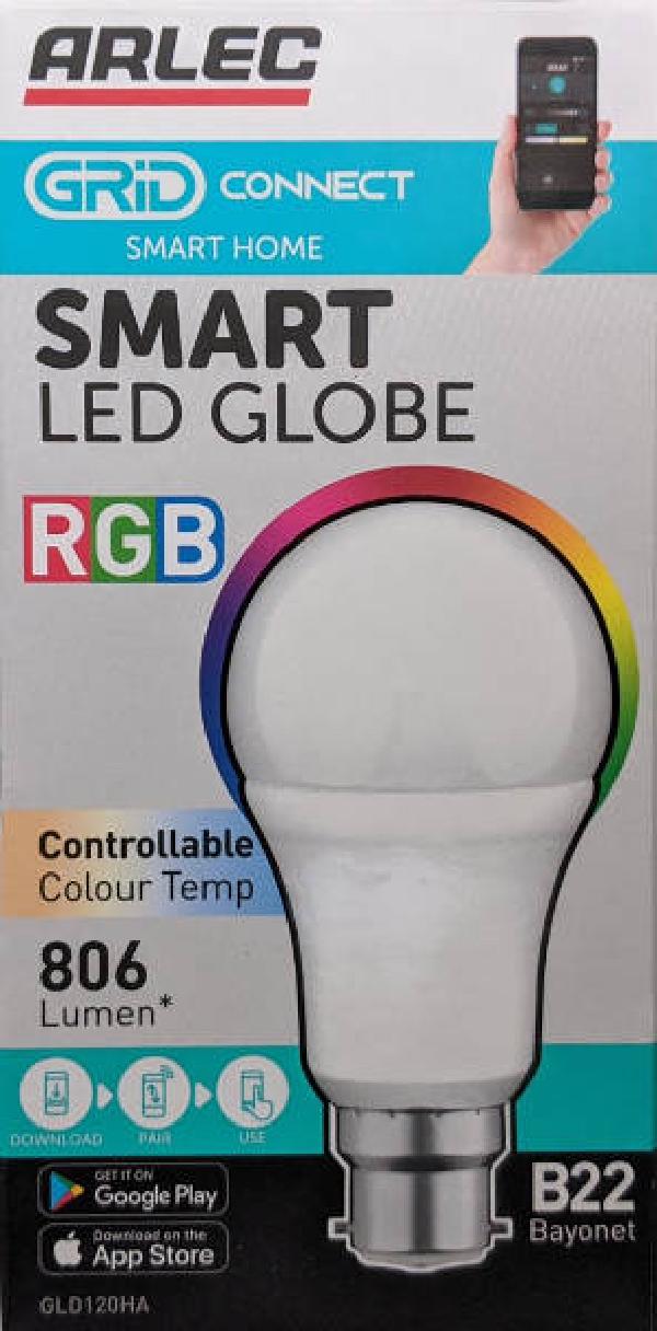 Arlec Grid Connect Smart LED Globe RGB (GLD120HA)