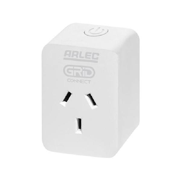 Arlec Grid Connect Smart Plug In Socket With Energy Meter (PC191HA or PC191BKHA)