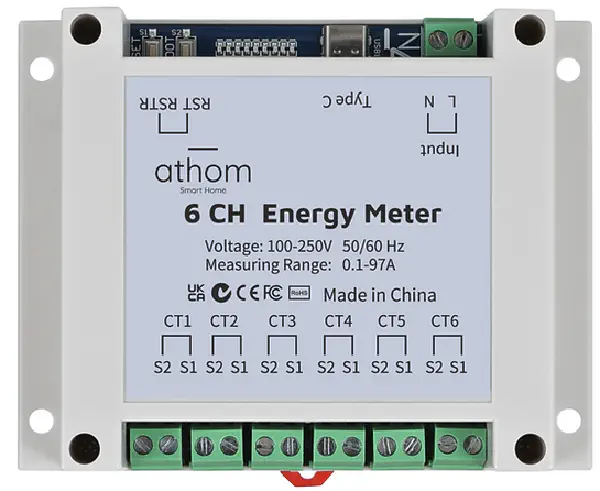 Athom Energy Meter (EM6)