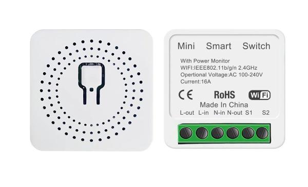 Aubess WiFi Smart Switch with Power Monitoring
