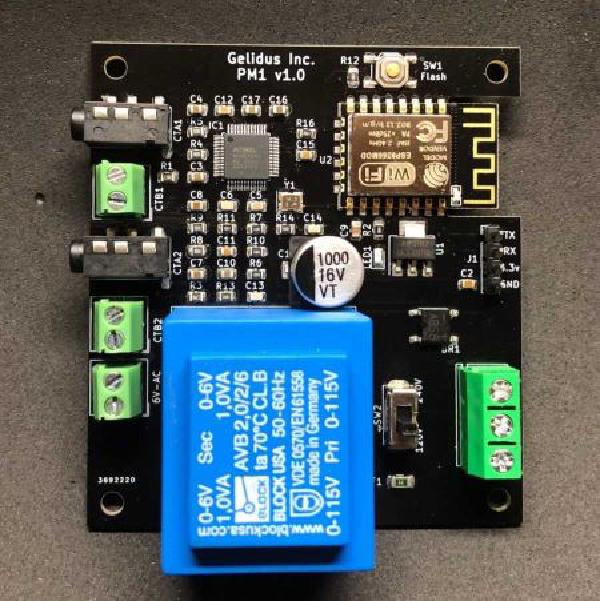 Gelidus Research Split Single Phase Power Meter 1 (GRPM1)