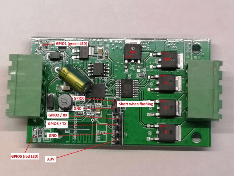H801/H802 RGBW LED controller - h801-board-front.jpg
